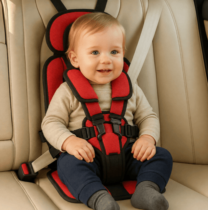 Foldable Child Travel Booster Seat — 5-Point Harness Ages 1–14 2