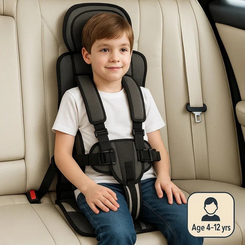 Foldable Child Travel Booster Seat — 5-Point Harness Ages 1–14 4