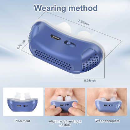 Micro CPAP Dispositivo Anti-Russamento per Apnea Notturna