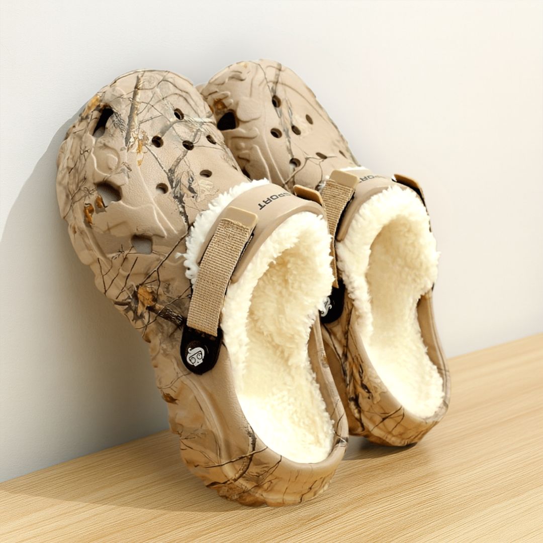 CozyCroc Lined Winter Clogs — Warm Unisex Slippers EVA Sole 1