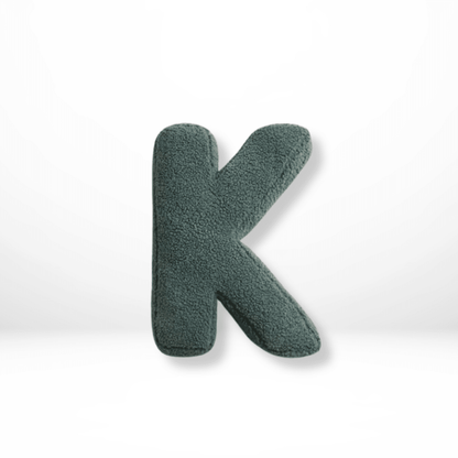 Cuscino Decorativo Alfabeto in Velluto Lettere A-Z