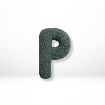 Cuscino Decorativo Alfabeto in Velluto Lettere A-Z