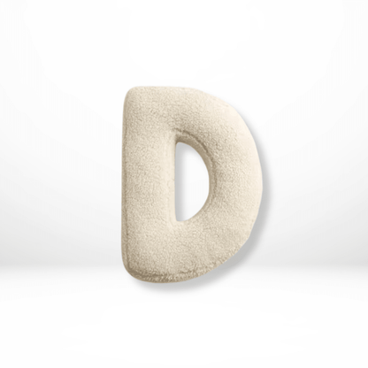 Cuscino Decorativo Alfabeto in Velluto Lettere A-Z