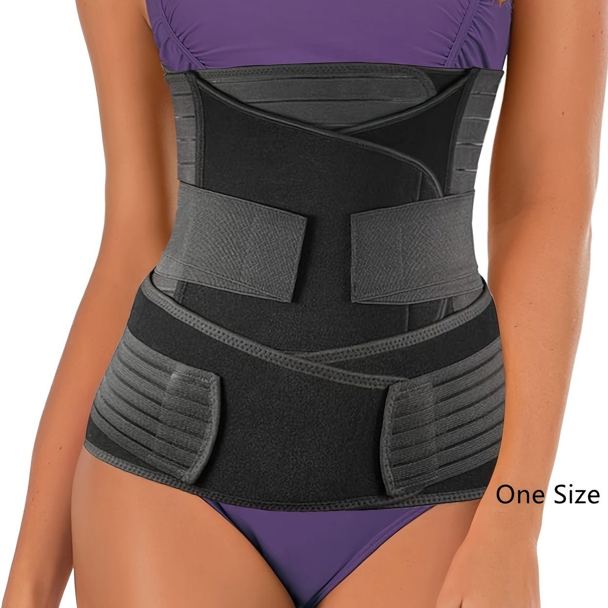 3 in 1 Postpartum Belly Band — Adjustable Waist & Pelvis Support 8