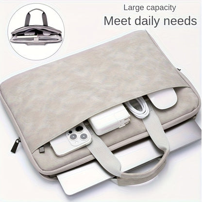 UrbanCarry PU Leather Laptop Bag — Elegant 15.6 Inch Carry 2