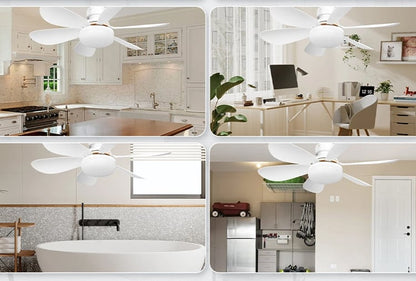 2-in-1 Ceiling Fan with Light — Instant Socket Installation 6