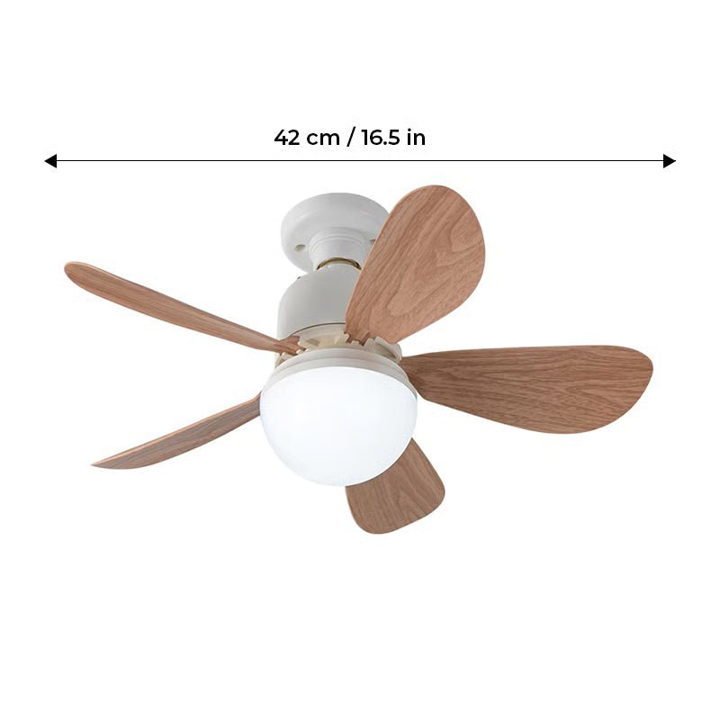 2-in-1 Ceiling Fan with Light — Instant Socket Installation 10