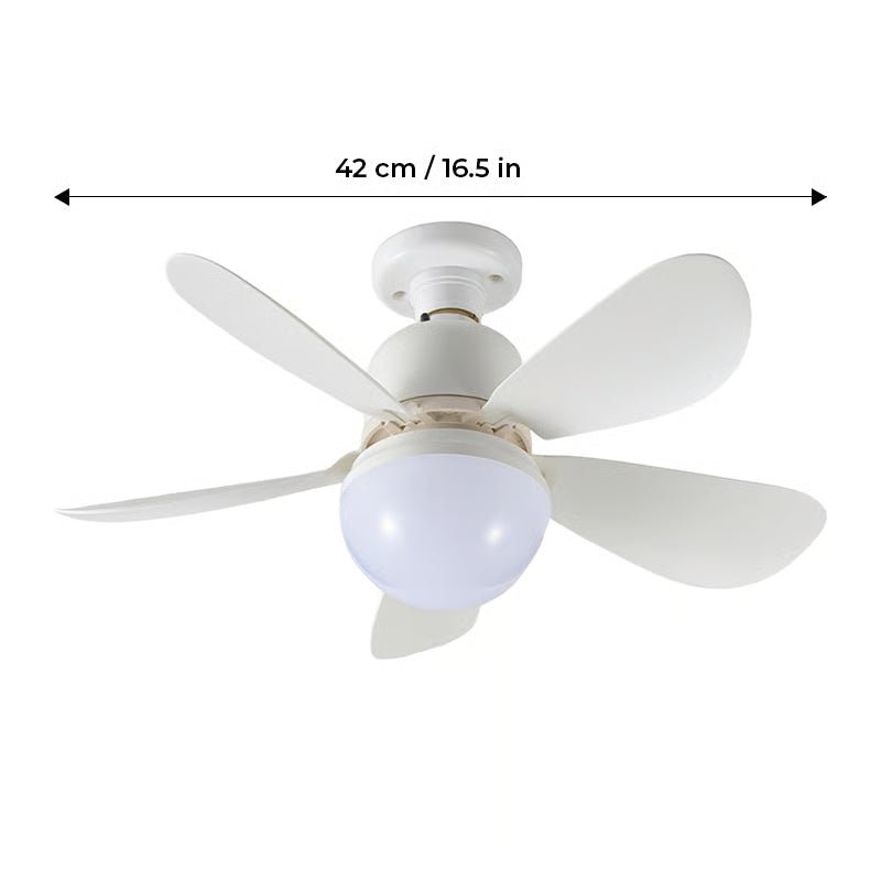 2-in-1 Ceiling Fan with Light — Instant Socket Installation 11