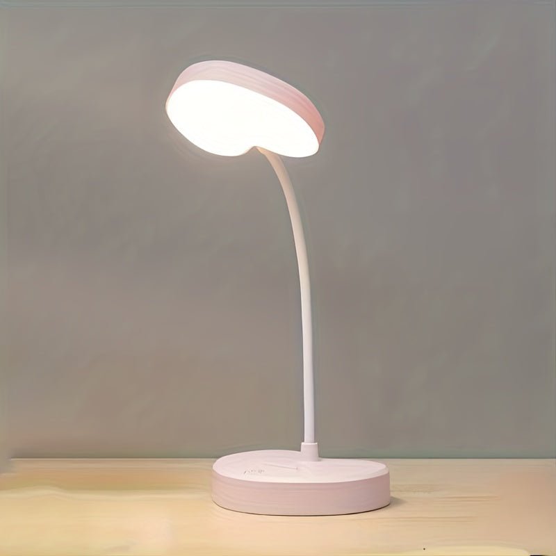 LumiDesk Foldable LED Desk Lamp — Adjustable Light USB Rechargeable 5