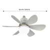 40W 20.5" Piatto | Tutto Bianco