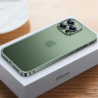 Cover iPhone in Alluminio Aeronautico CNC – Protezione Premium