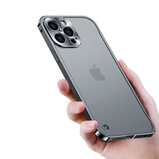 Cover iPhone in Alluminio Aeronautico CNC – Protezione Premium