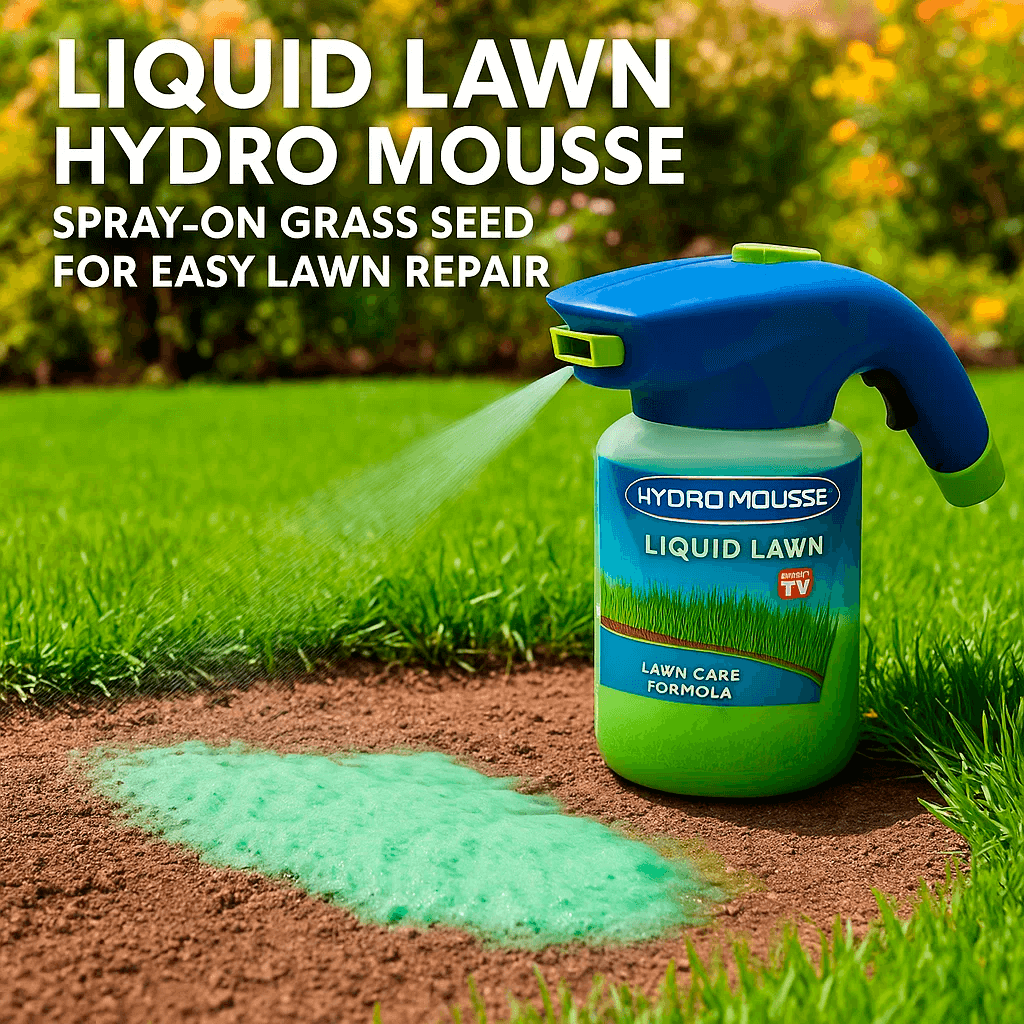 Hydro Mousse Semina Liquida Spray — Ripristino Prato Facile