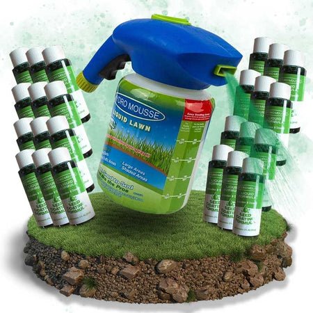 Hydro Mousse Semina Liquida Spray — Ripristino Prato Facile