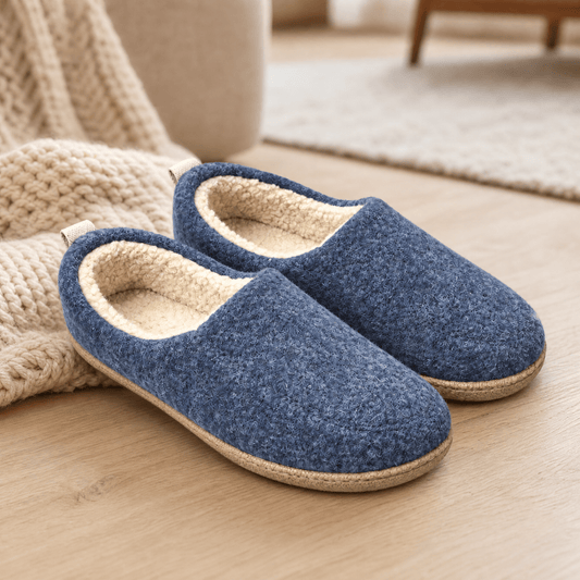 Unisex Orthopedic Slippers Fleece Lined — Warm Slip-on 1