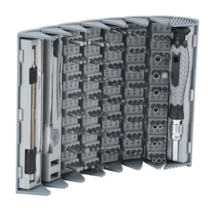 128-in-1 Magnetic Screwdriver Set — Compact DIY Tool Kit 1