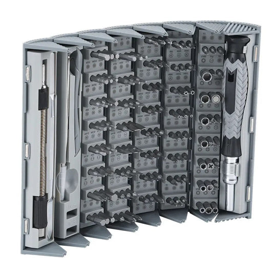 128-in-1 Magnetic Screwdriver Set — Compact DIY Tool Kit 1