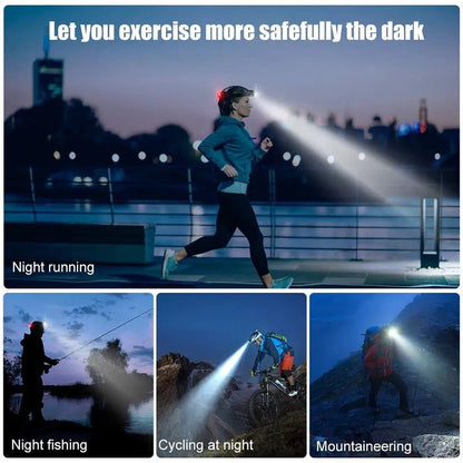 LED Headlamp 2000 Lumens — Zoom & USB Rechargeable Battery 11