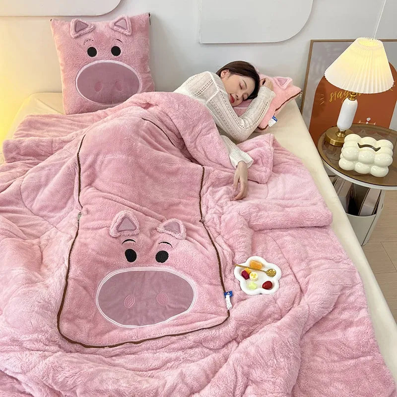 Pillowen Convertible Blanket to Pillow — 2 Cushions Included 8