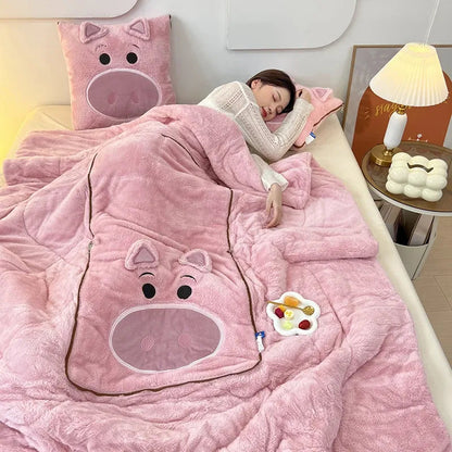 Pillowen Convertible Blanket to Pillow — 2 Cushions Included 8