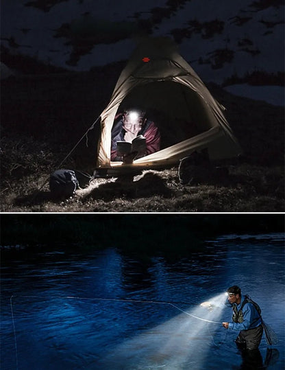 LED Headlamp 2000 Lumens — Zoom & USB Rechargeable Battery 4