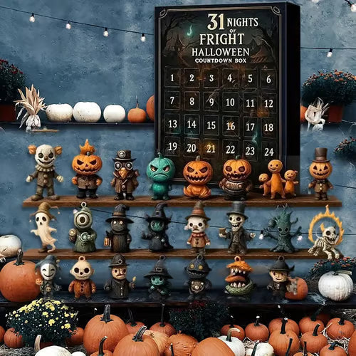 Halloween Advent Countdown Box — 31 PVC Mini Figures 6