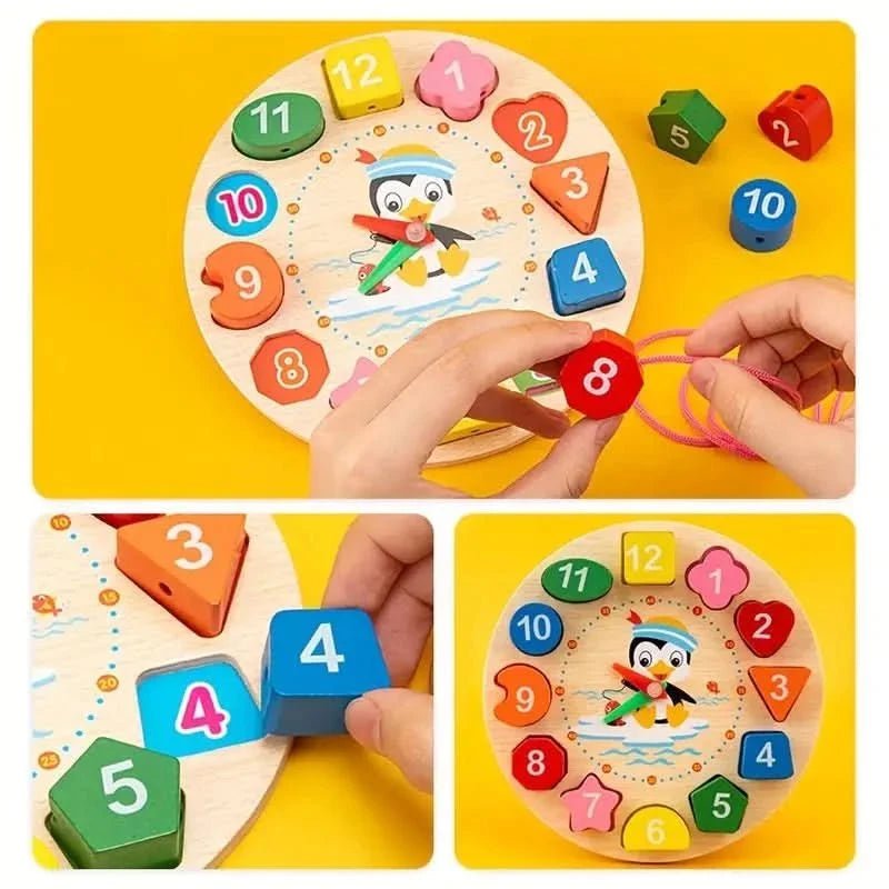 5-in-1 Montessori Wooden Toy Set — Educational Play from 6 Months 4