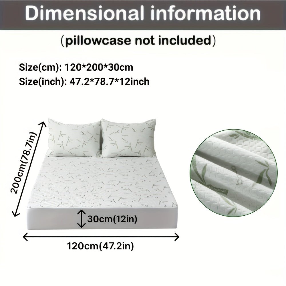 Bamboo Mattress Protector Cooling & Breathable — All Sizes 7