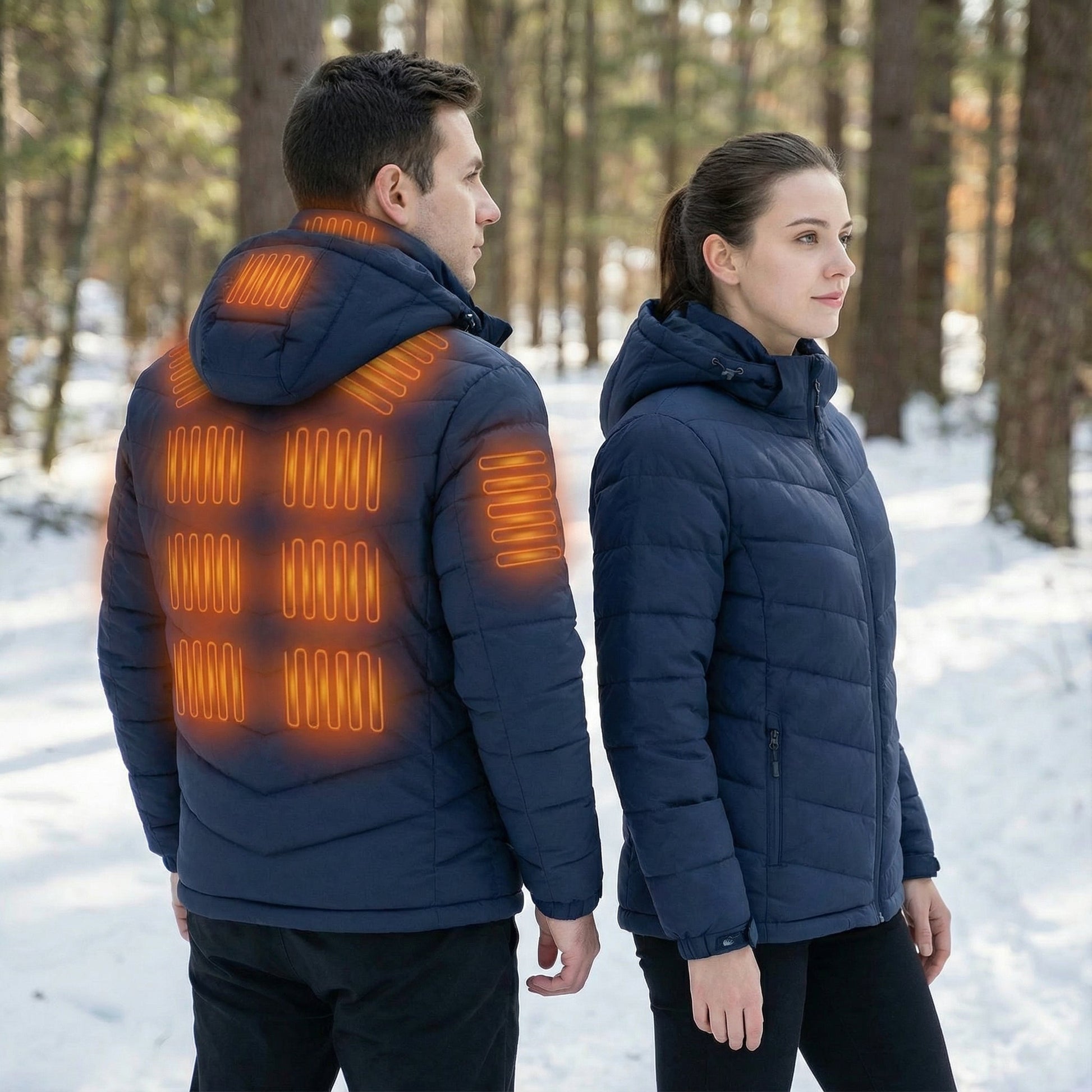 Frostiq Heated Winter Jacket Unisex — Rechargeable Electric 2