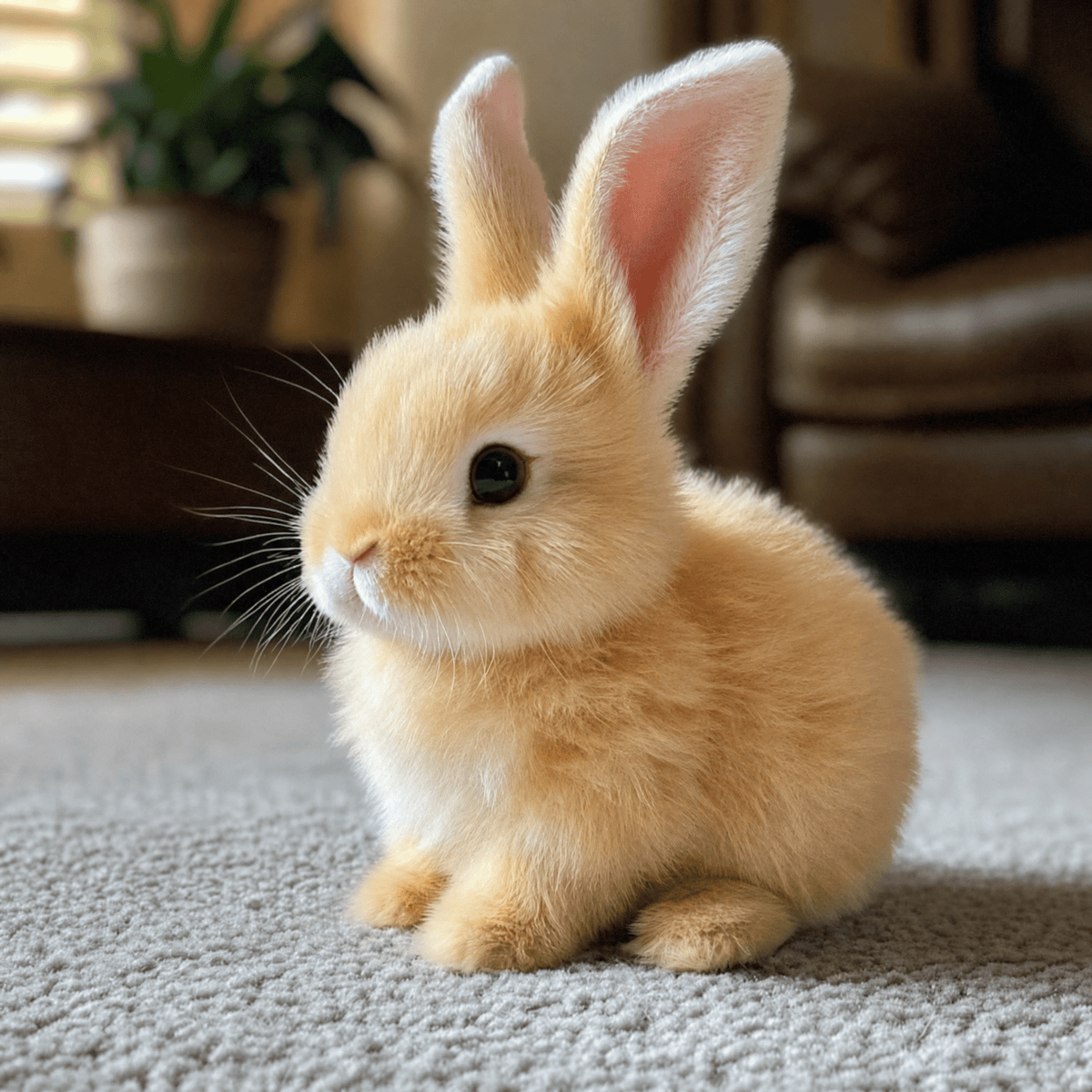 HOPPILOOM Interactive Plush Bunny with Realistic Movements & Sounds 1