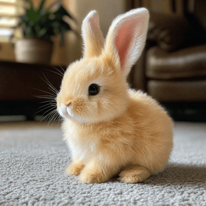 HOPPILOOM Interactive Plush Bunny with Realistic Movements & Sounds 1