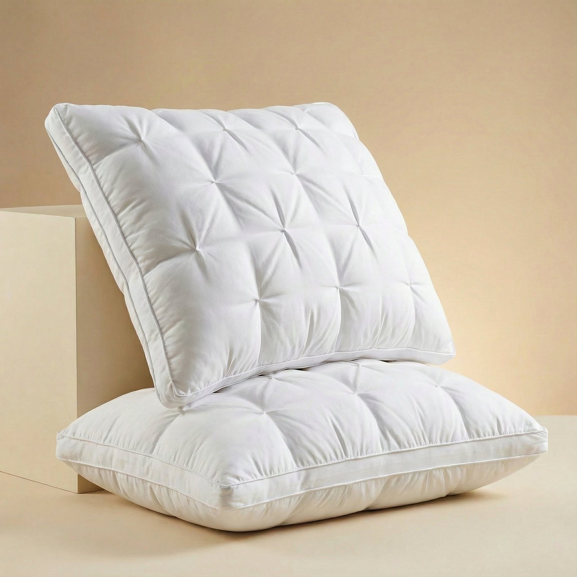 100% Goose Down Pillow — Breathable & Shape-Retaining 48x74 cm 9