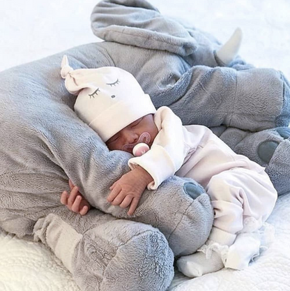 Elephant Plush Pillow for Babies — Soft & Cuddly 60 cm 1