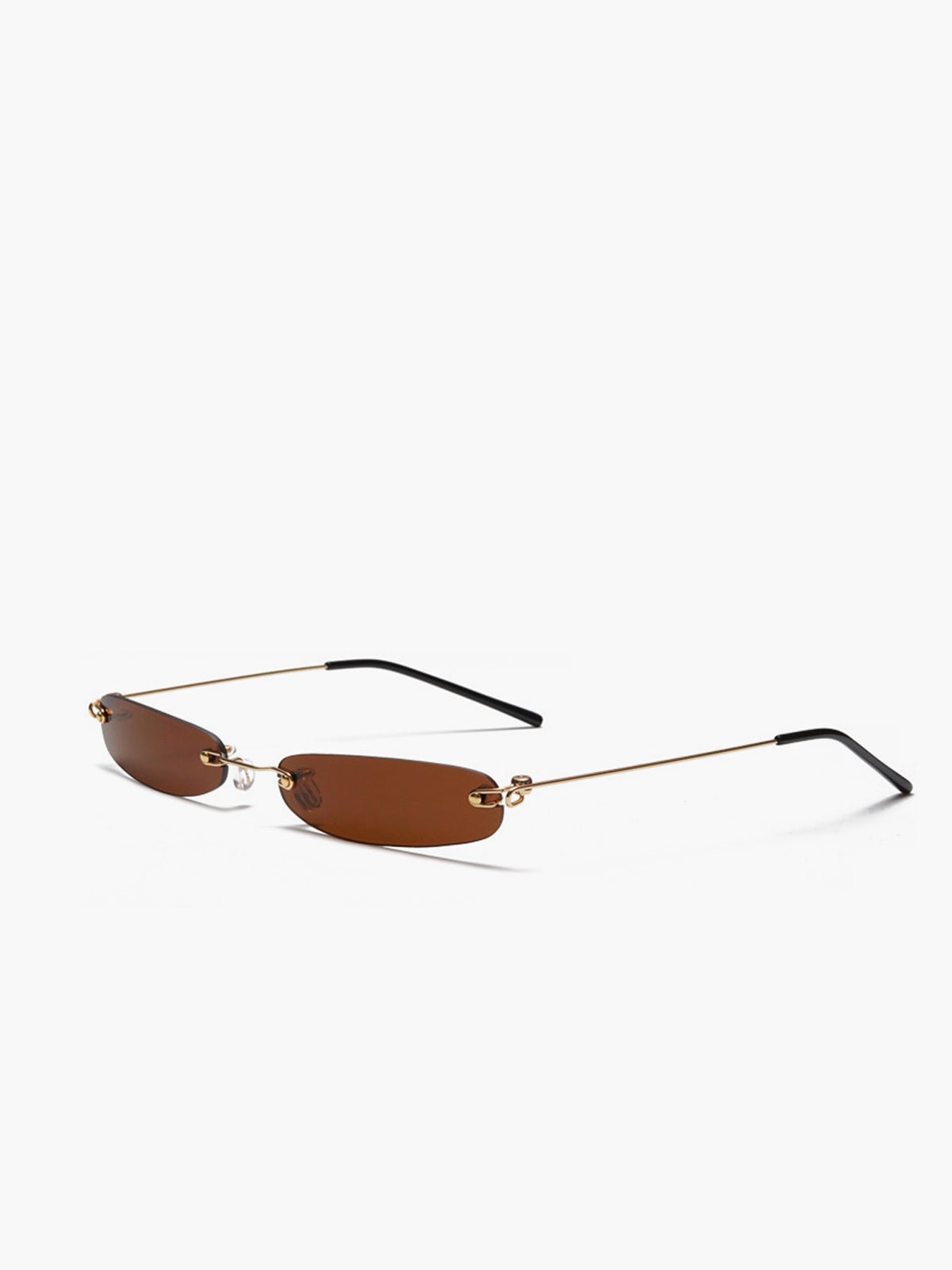 Occhiali da Sole Senza Montatura Design Minimalista