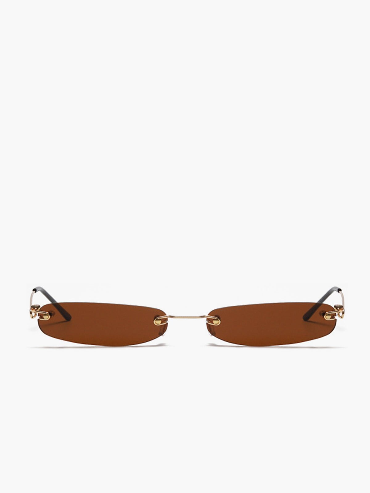 Occhiali da Sole Senza Montatura Design Minimalista