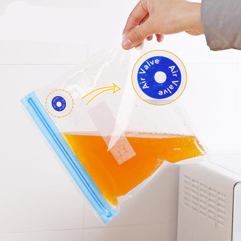 FreshGuard Reusable Vacuum Storage Bags — 10 Pack Food Saver 3