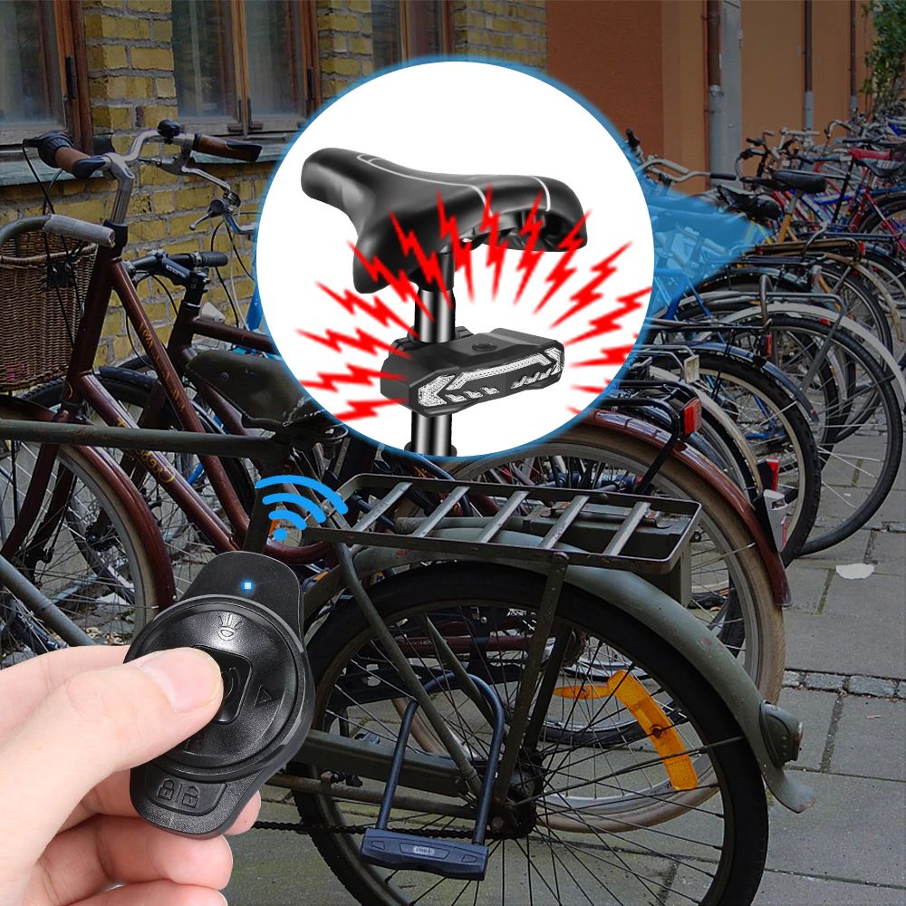 VeloAlert – Smart Bicycle Rear Light with Anti-Theft Alarm IP65 6