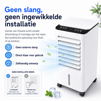 Portable Windowless Air Cooler 3-in-1 — No Hose Home & Office 10