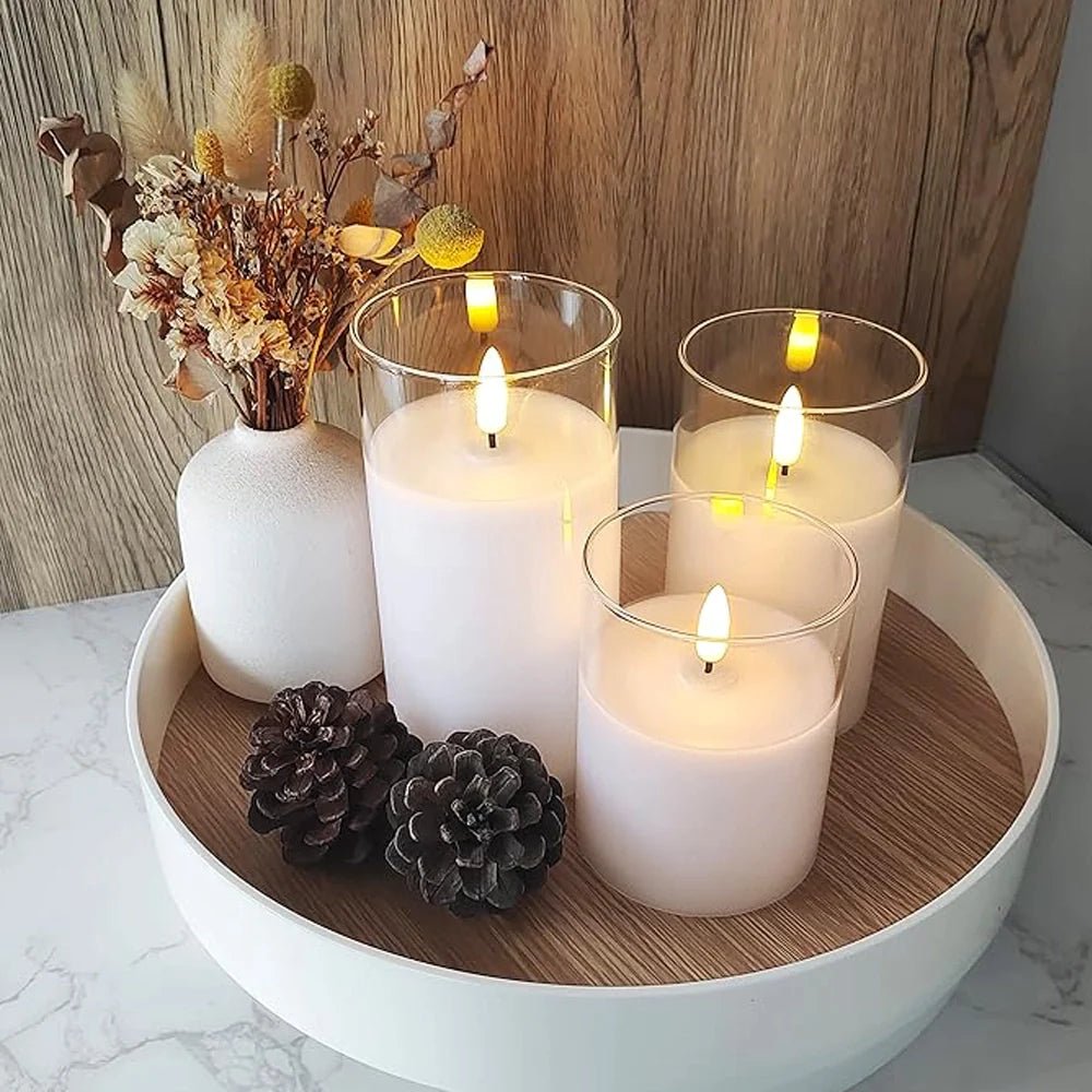 Flameless LED Candles with Remote Control — Realistic Flame Effect 5