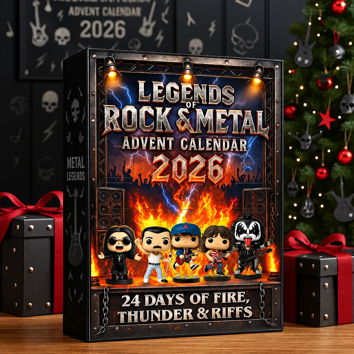 Rock Legends Advent Calendar 2026 — 24 Collectible Rock Icons 1