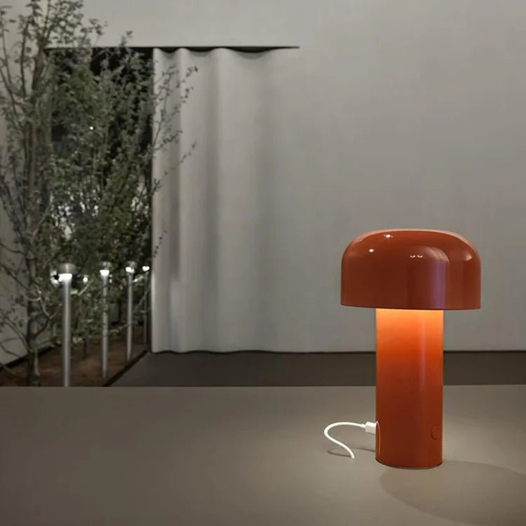 Mushroom Table Lamp LED Wireless — Dimmable USB-C Ambient Light 21