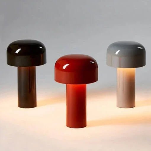 Mushroom Table Lamp LED Wireless — Dimmable USB-C Ambient Light 10