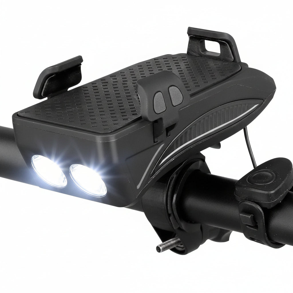 CycloLight – Bicycle Headlight with Power Bank & Phone Holder 8