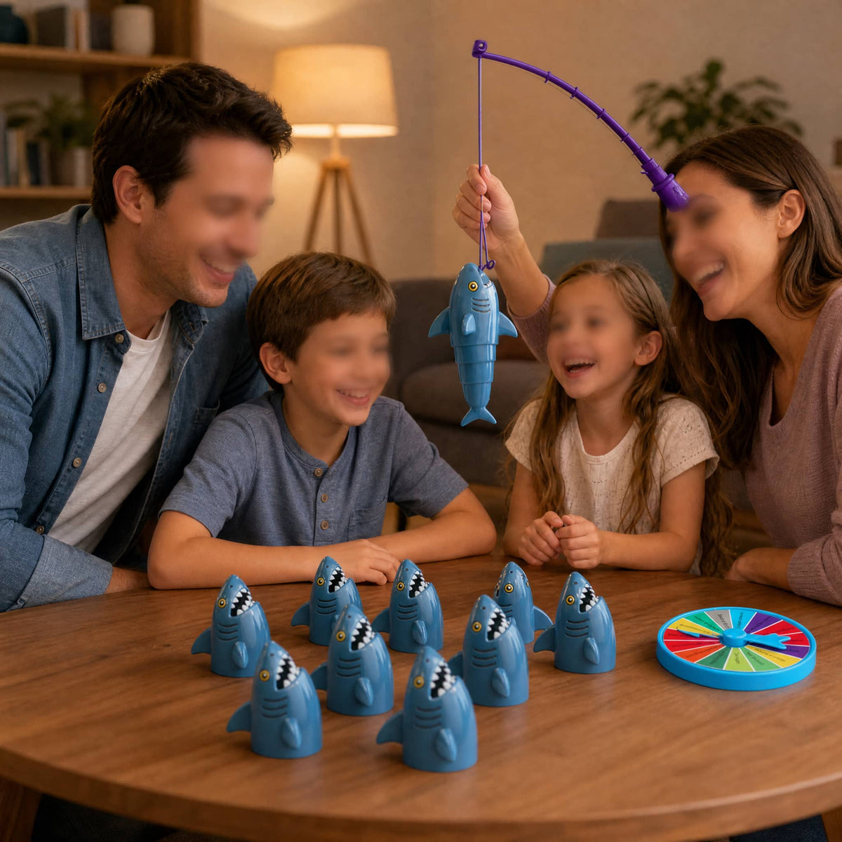 Shark Fishing Board Game — Fishing Adventure for Kids 3+ 4