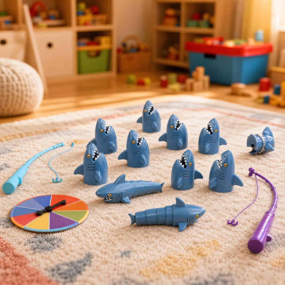 Shark Fishing Board Game — Fishing Adventure for Kids 3+ 6