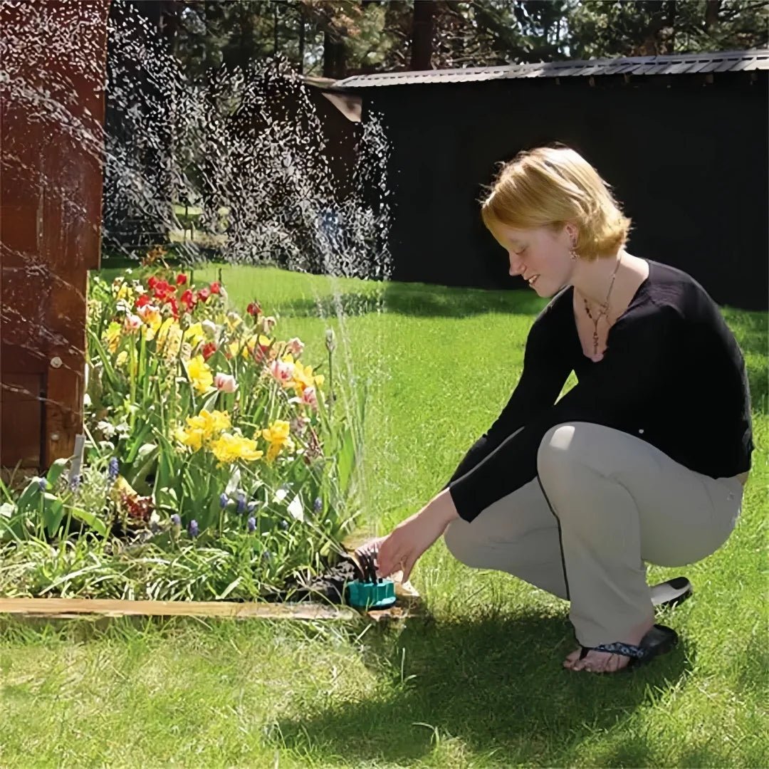 Irrigatore Automatico 360° Multi-Testa per Giardino
