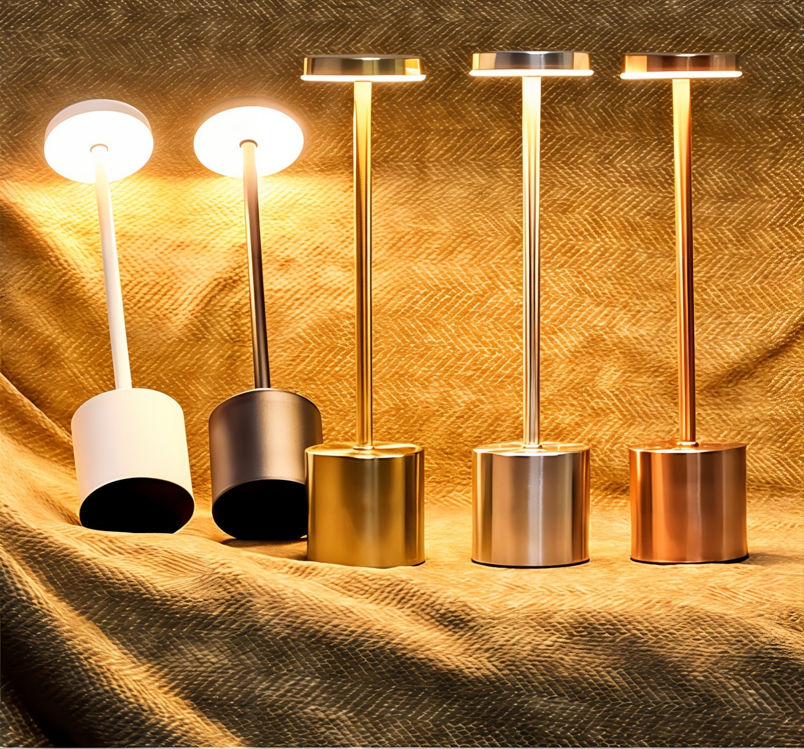 Wireless LED Table Lamp Dimmable — Modern Minimalist Design 10