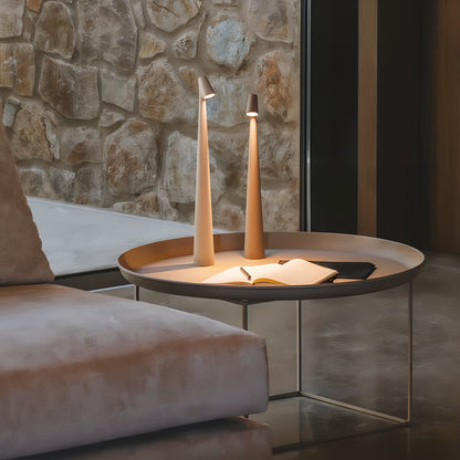 LumiTouch Cordless LED Table Lamp — Touch Dimmable 20h Battery 1