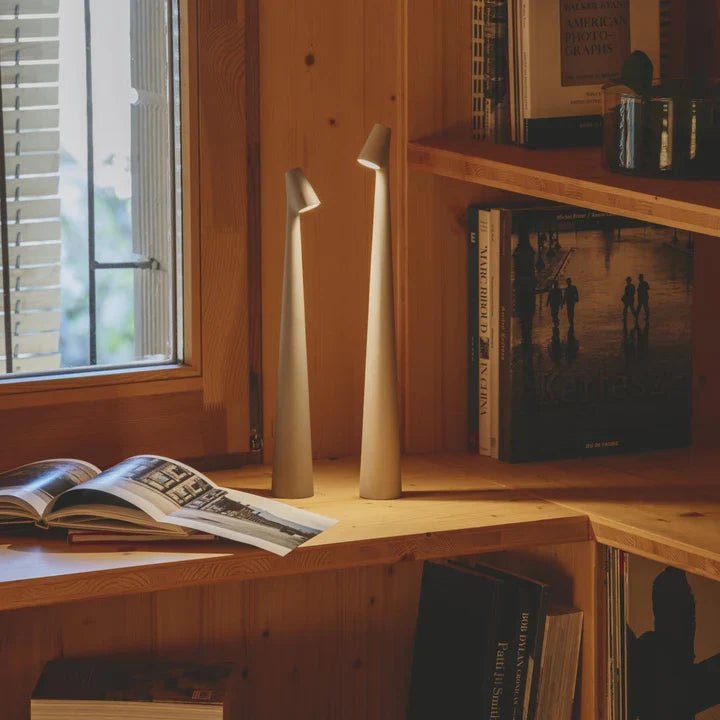 LumiTouch Cordless LED Table Lamp — Touch Dimmable 20h Battery 3