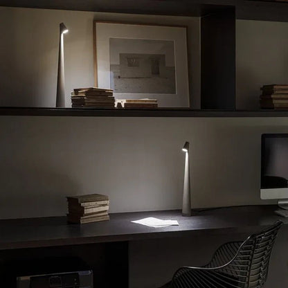 LumiTouch Cordless LED Table Lamp — Touch Dimmable 20h Battery 12
